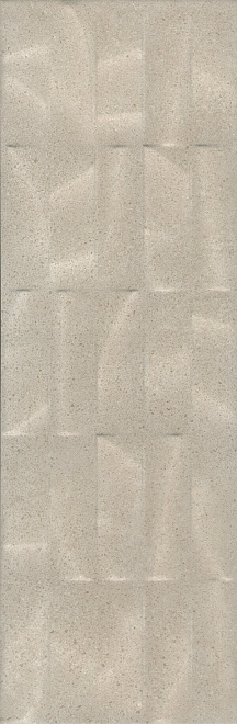 Безана Плитка настенная бежевая структура обрезной 12153R 25х75