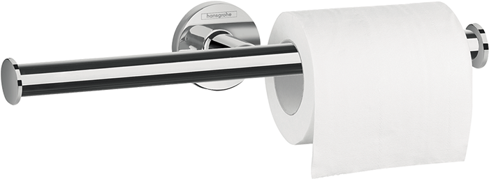 Держатель туалетной бумаги двойной Hansgrohe Logis Universal 41717000, без крышки