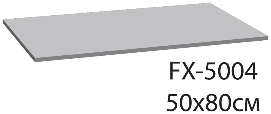 Коврик для ванной Fixsen River 1-ый, FX-5004M, темно-синий, 50х80 см.