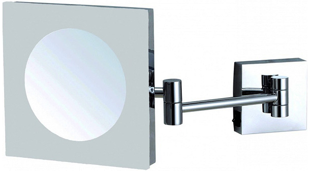 Косметическое зеркало Bemeta Cosmetic mirrors с подсветкой, квадратное 116102672